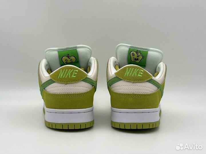 Кроссовки nike sb dunk low pro green