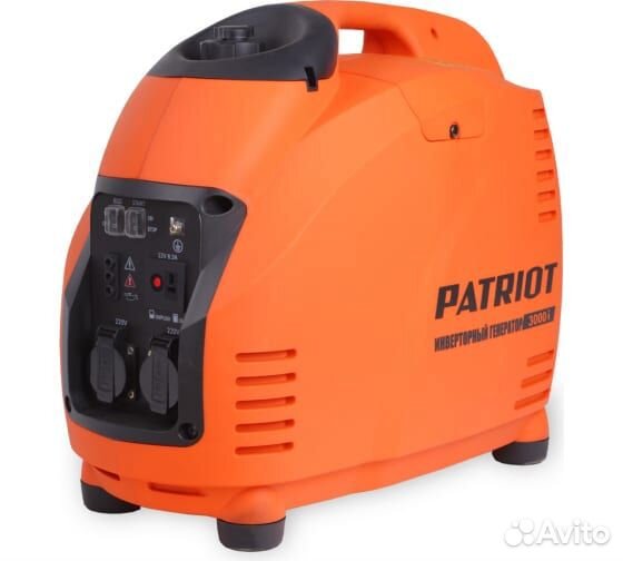 Инверторный генератор Patriot 3000i арт. 474101045