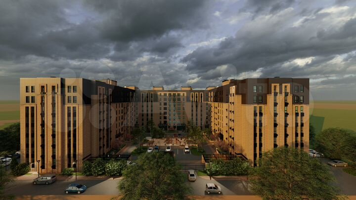 2-к. квартира, 56,9 м², 6/8 эт.