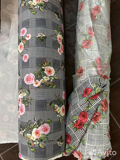 Шелк армани ткань