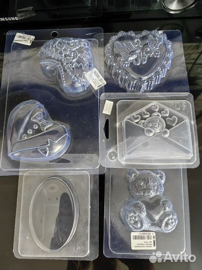 Формы для мыла, бомбочек, аромасаше