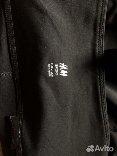 Черные лосины H&M