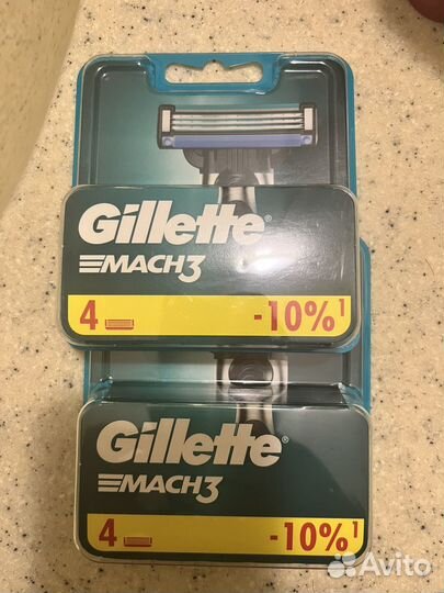 Кассеты для бритья gillette mach3