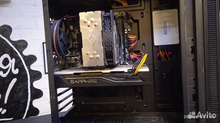 Пк 12 ядер rx580,обмен