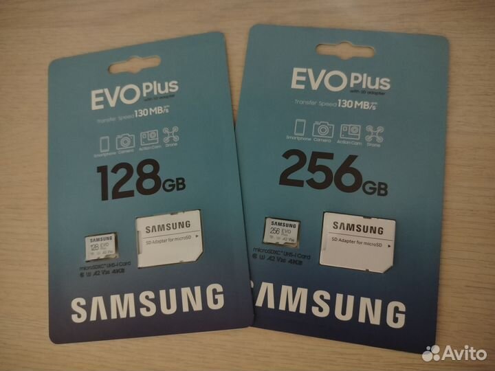 Карта памяти sdhc Samsung 256gb microsd