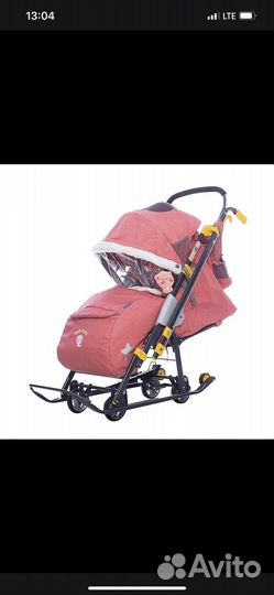 Коляска санки нд7-3