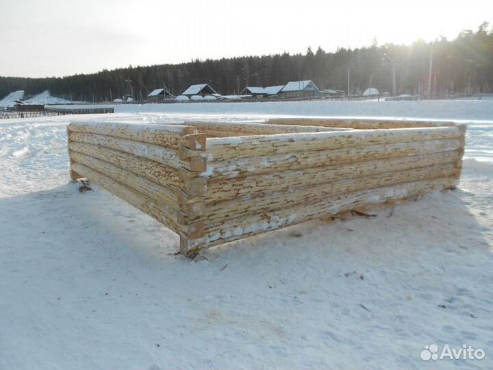 Сруб 6х6 5 стенка