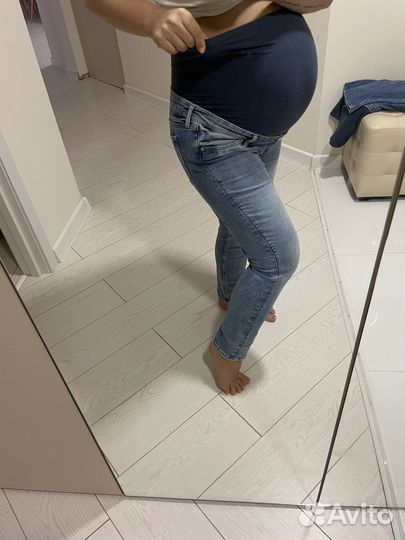 Джинсы для беременных hm