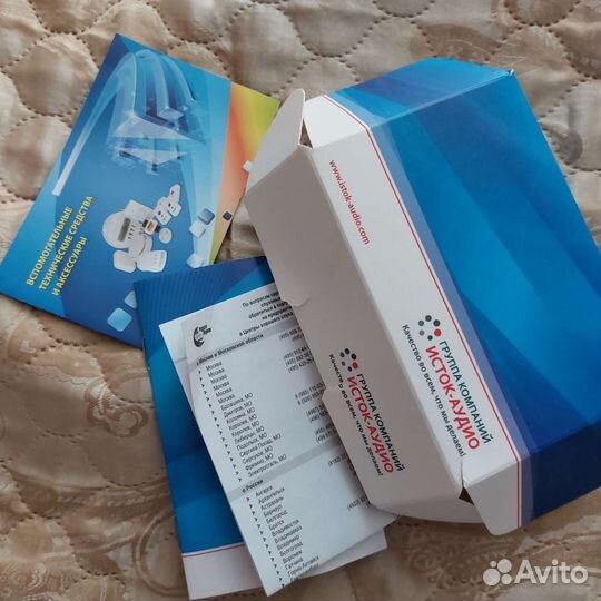 Слуховой аппарат новый