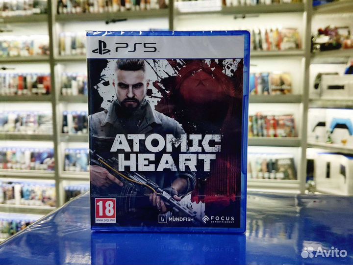 Диск PS 5 Atomic Heart новый в Наличии для PS4 PS5