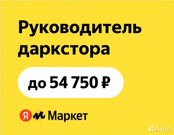 Заместитель директора склада Яндекс Маpкет