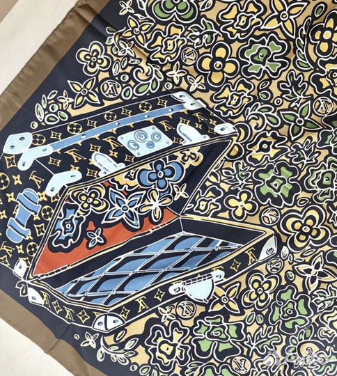 Платок шарф шаль Louis Vuitton пашмина