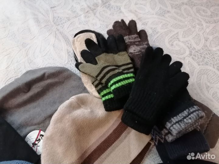 Шапки, перчатки, носки пакетом