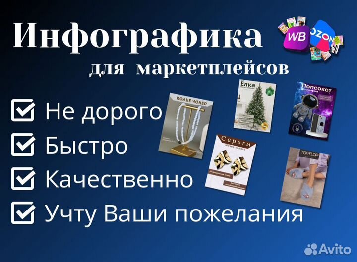 Инфографика для маркетплейсов