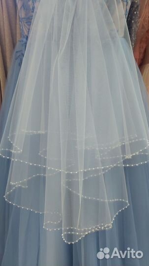 Свадебная фата новая