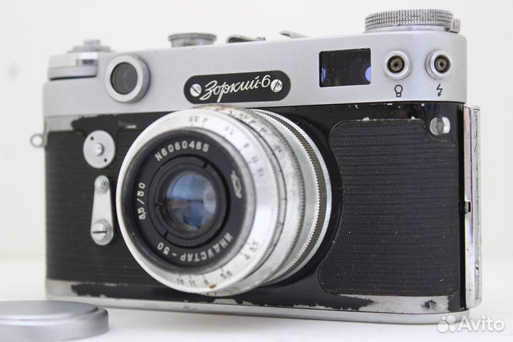 Фотоаппарат зоркий 6 с Индустар-50 ранний