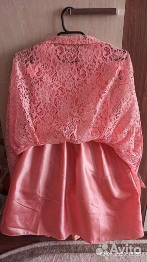 Платье со шлейфом для девочки 4-8 лет