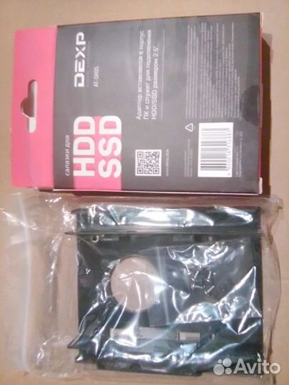 Салазки адаптер для ssd 2,5 в 3,5 Dexp at-dh05