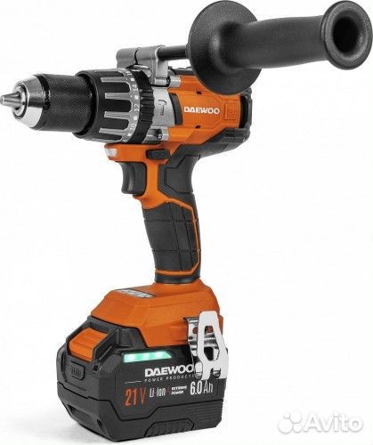 Дрель-шуруповерт аккумуляторная daewoo DAA 2161Li