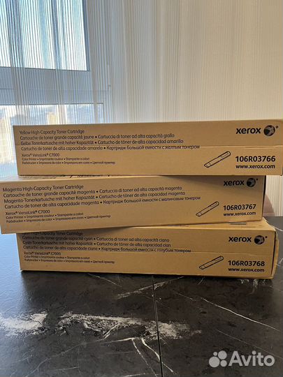 Картриджи xerox Versalink C7000