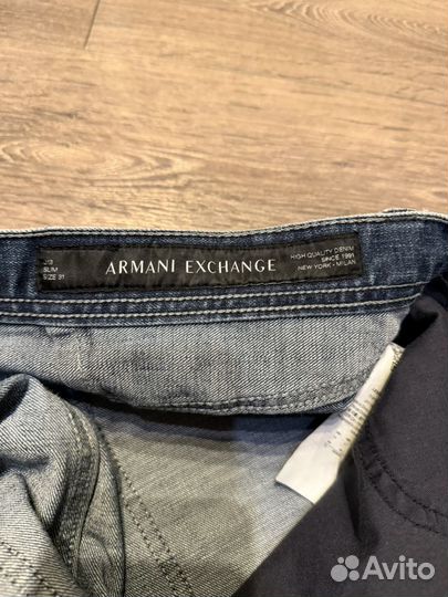 Armani exchange джинсы мужские