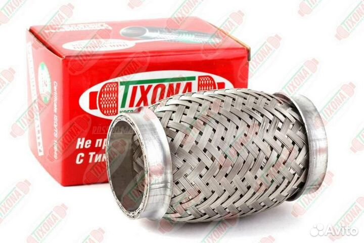 Tixona 45100 Гофра 45/100 (aisi 304 with inner braid)