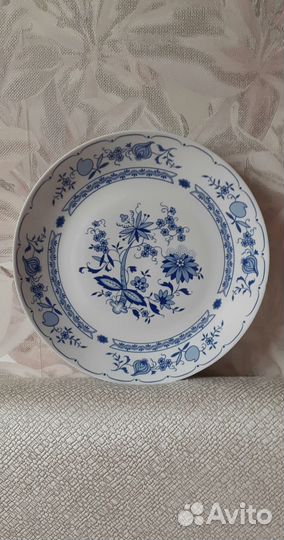 Фарфор Германия синий лук