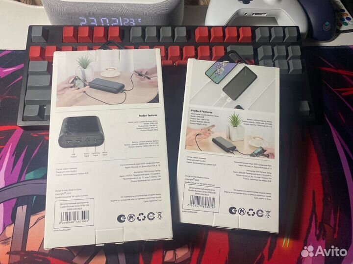 Повербанки 20000mAh и 30000mAh