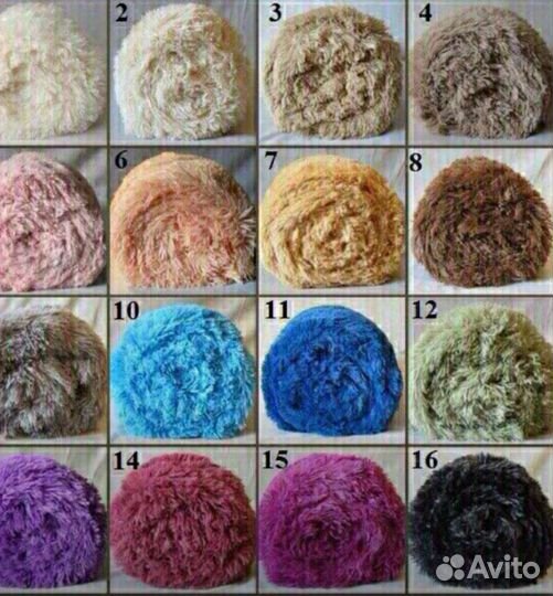 Плед пушистый