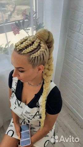 Афрокосы/афрокудри/брейды/боксерские косы /водопад