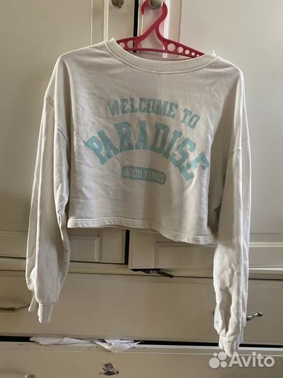 Укороченный свитшот