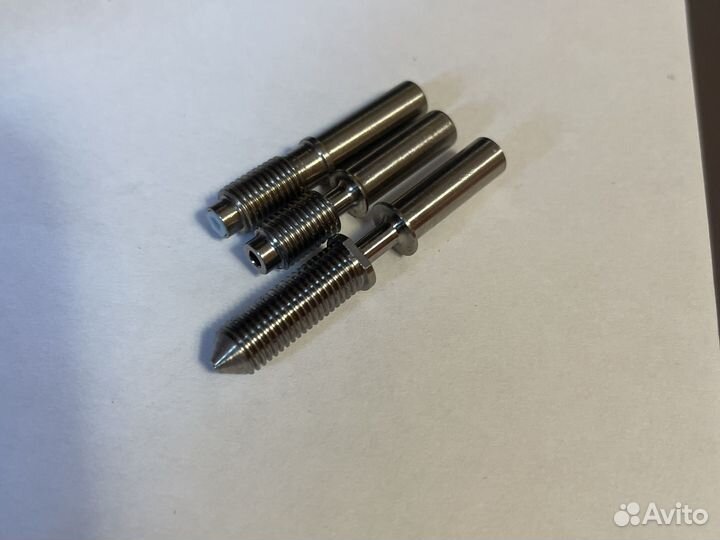 Титановый термобарьер 3д принтера Пикасо