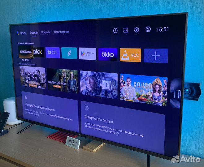 LED-телевизор Xiaomi Mi TV 4S 55 черный