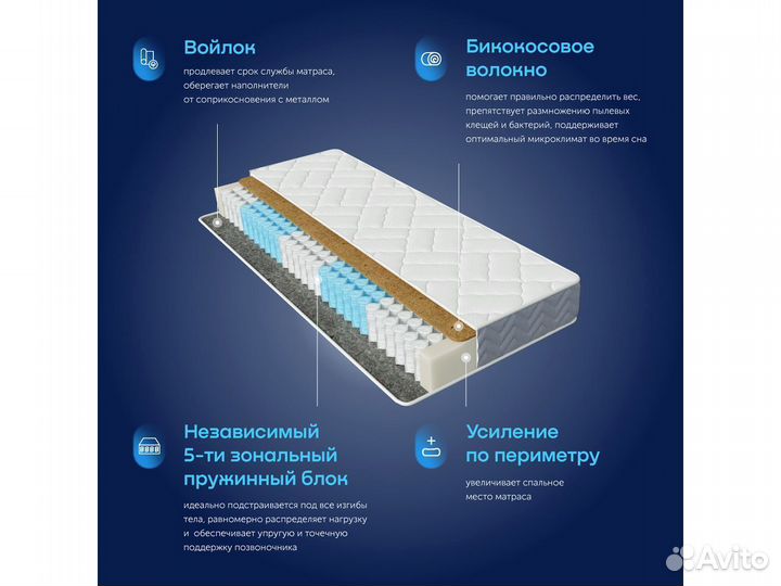 Матрас 200*080