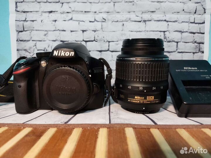 Зеркальный фотоаппарат Nikon d3200
