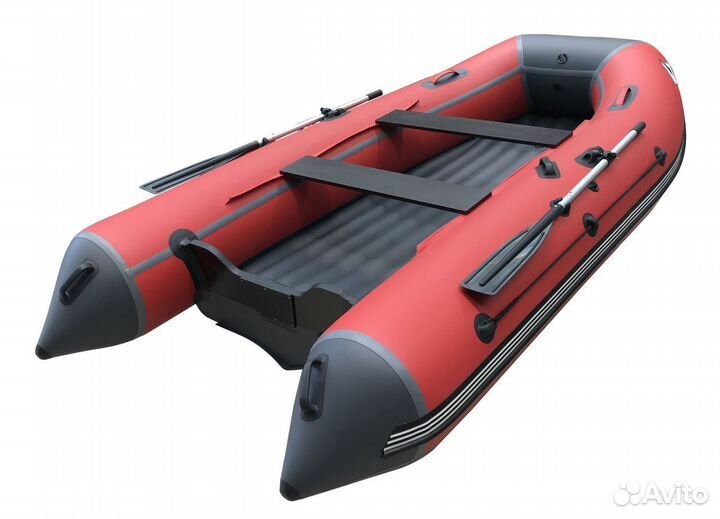 Лодка orca 380 нд красная