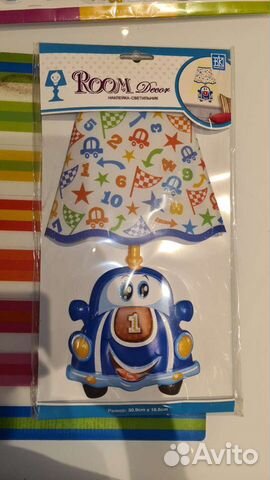 Декоративная наклейка-светильник 3D для детской