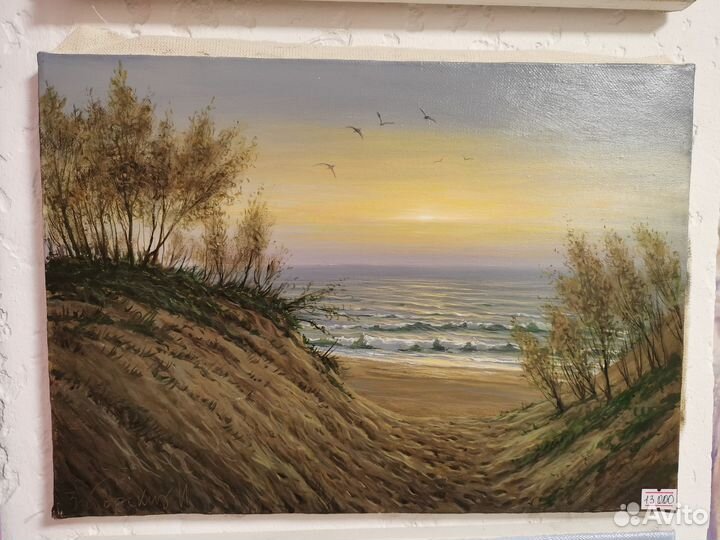 Картина маслом на холсте