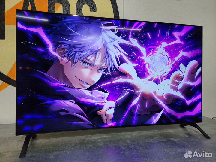 Ультратонкий безрамочный 4К oled LG 140см SMART TV