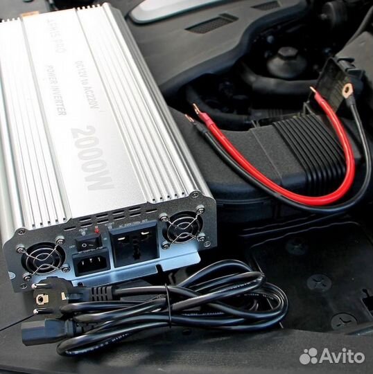 Инвертор 2000 Вт 12*220 ибп котла преобразователь