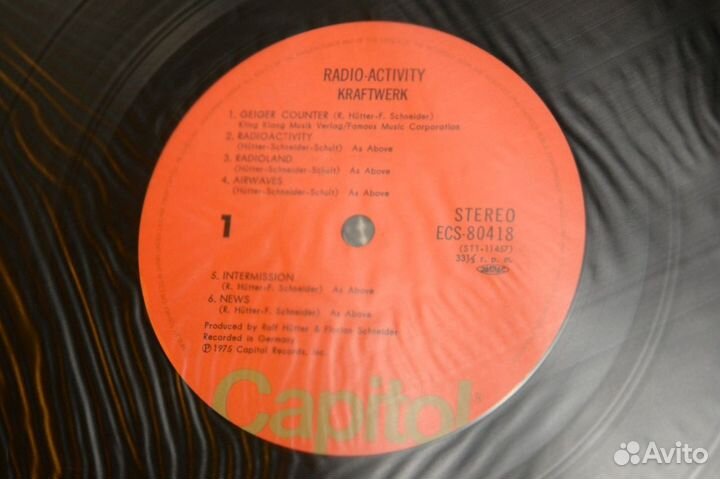 Kraftwerk - Radio-Activity (1975) LP, japan, EX
