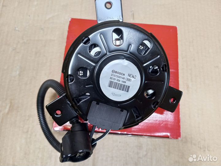 Моторчик вентилятора радиатора, 90вт hyundai i30