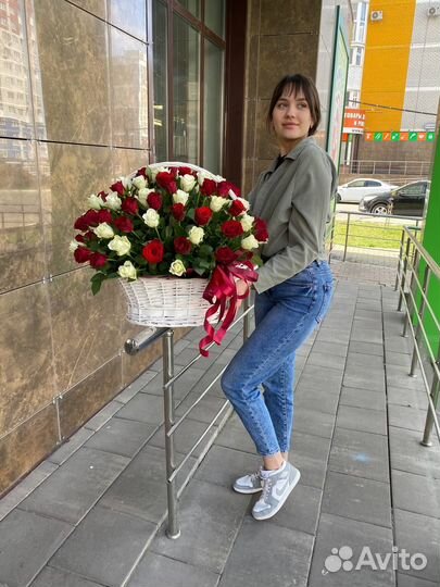 Букет роз Кения 39 см