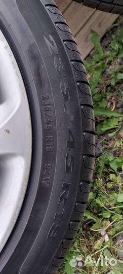 Литые диски r18 на Audi бу