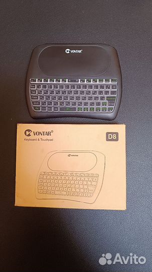 Клавиатура беспроводная с тачпадом Vontar D8
