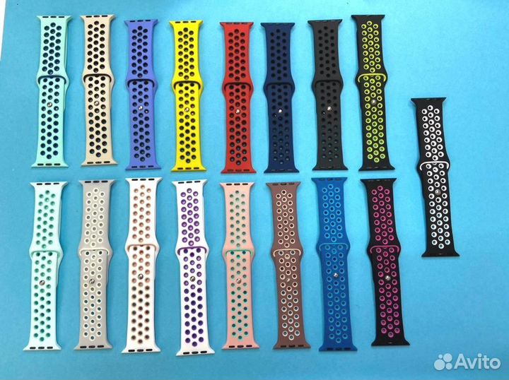 Ремешок силиконовый Apple Watch, 38mm/40mm/45mm