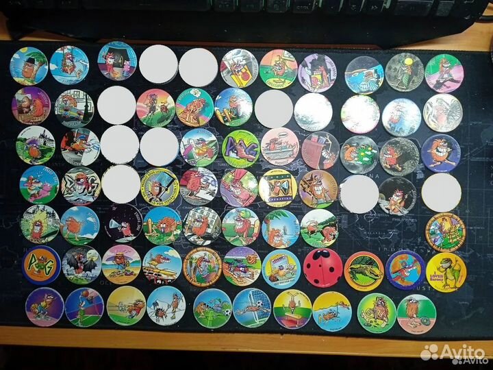 Фишки и биты POG 94-96гг