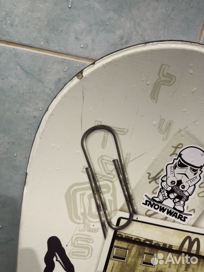 Сноуборд комплект atom, крепления burton