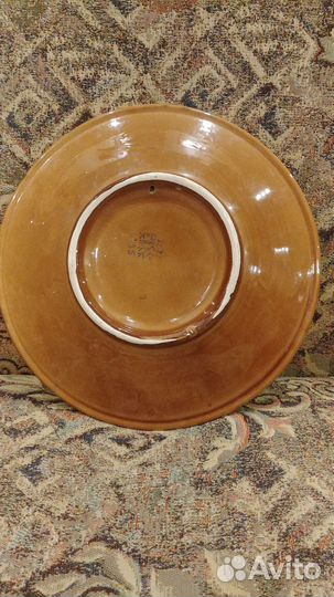 Керамика ссср.Тарелки зик конаково