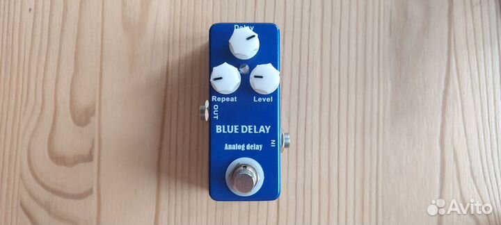 Педаль mosky blue delay аналоговый дилэй